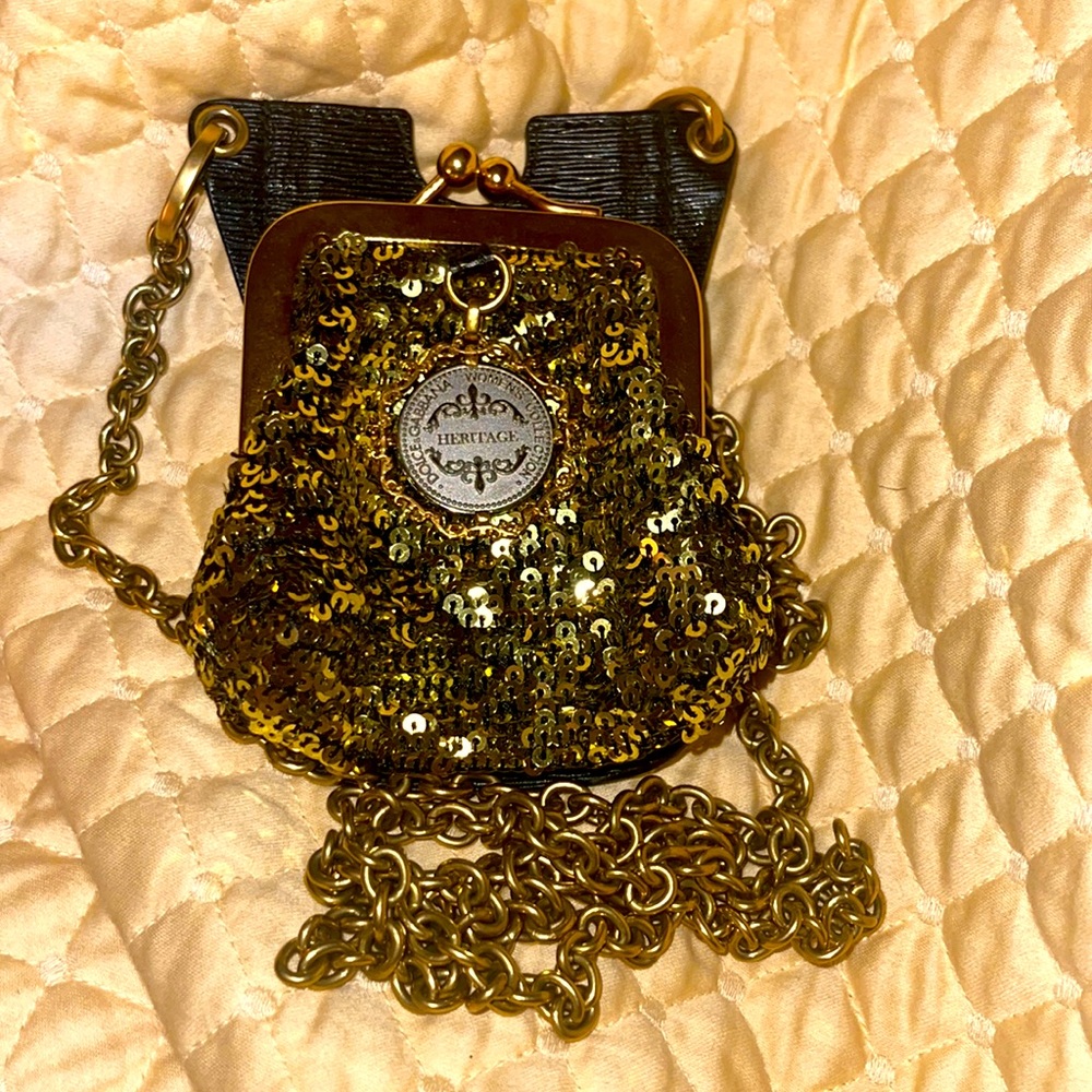 Dolce & Gabbana Iphone Sequin Purse